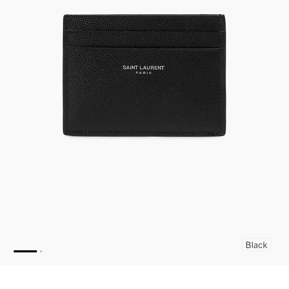 Saint Laurent Classic Black Card Holder